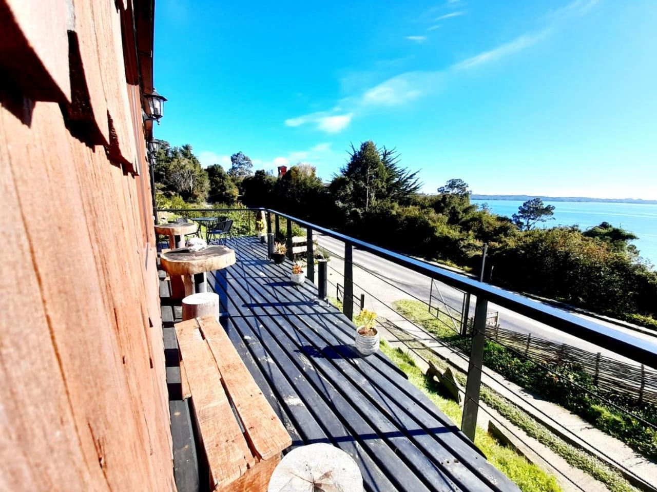 Hotel Y Cabanas Terrazas Vista Al Mar Hct Ancud Eksteriør bilde