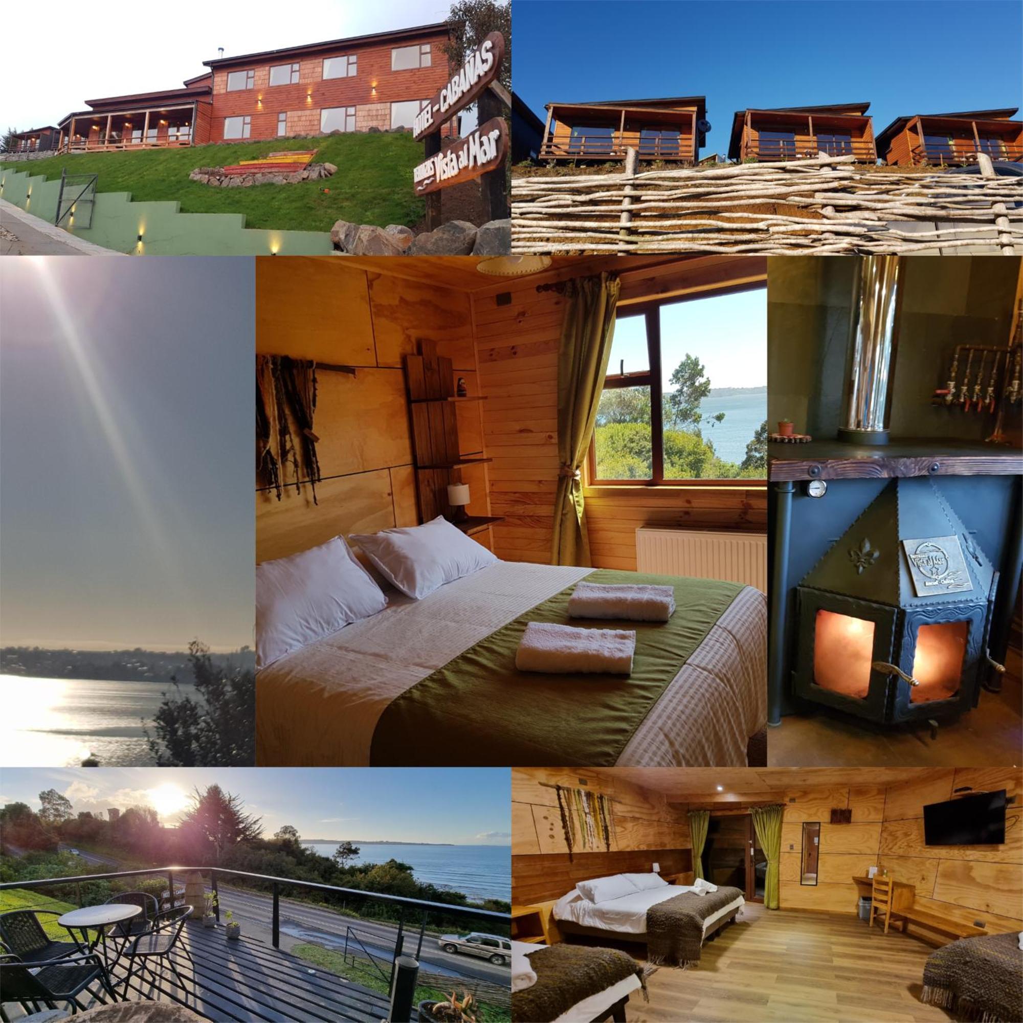 Hotel Y Cabanas Terrazas Vista Al Mar Hct Ancud Eksteriør bilde