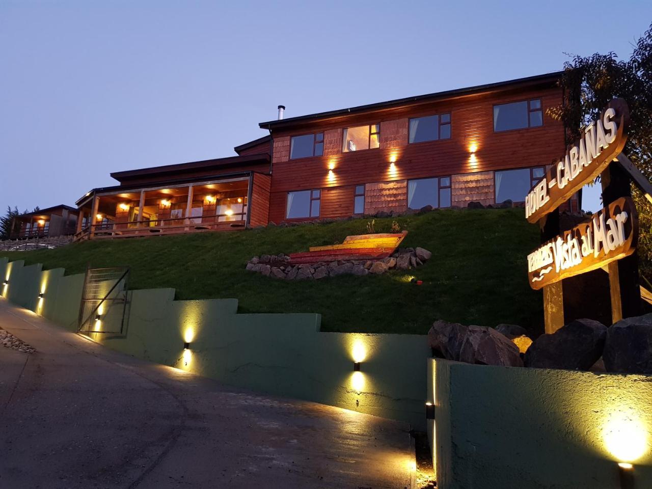 Hotel Y Cabanas Terrazas Vista Al Mar Hct Ancud Eksteriør bilde